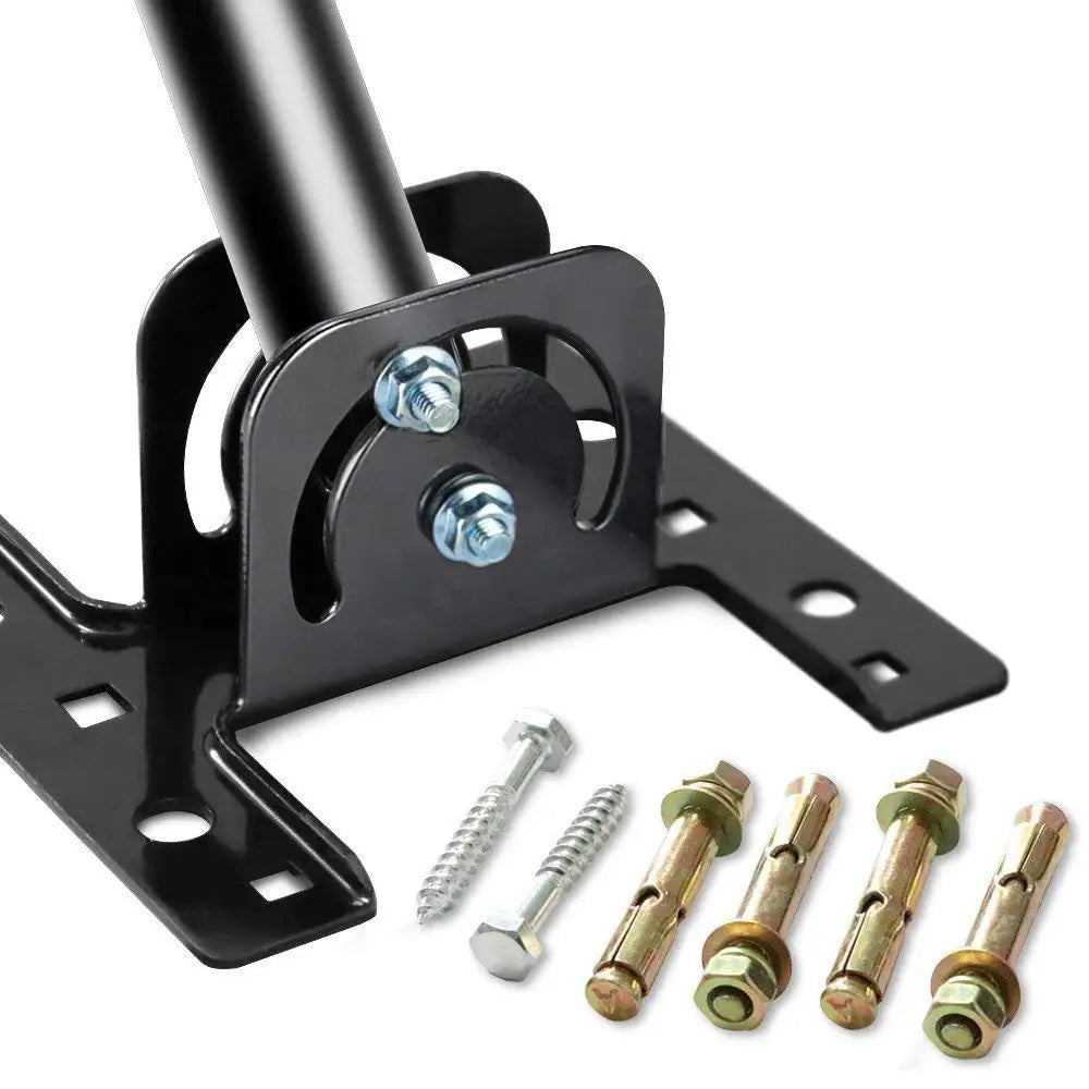 Universal J-Pole Antenna Mounting Bracket with 180° Rotation
