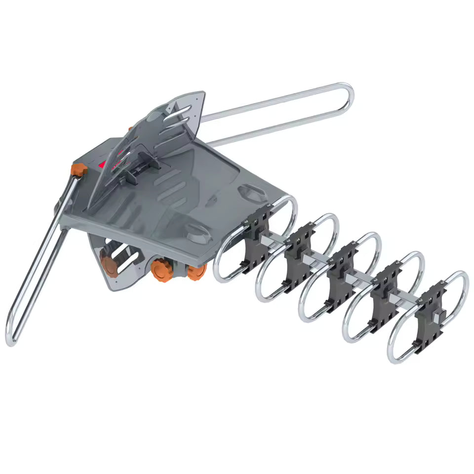 150 Mile Range Amplified Outdoor TV Antenna for Smart TV