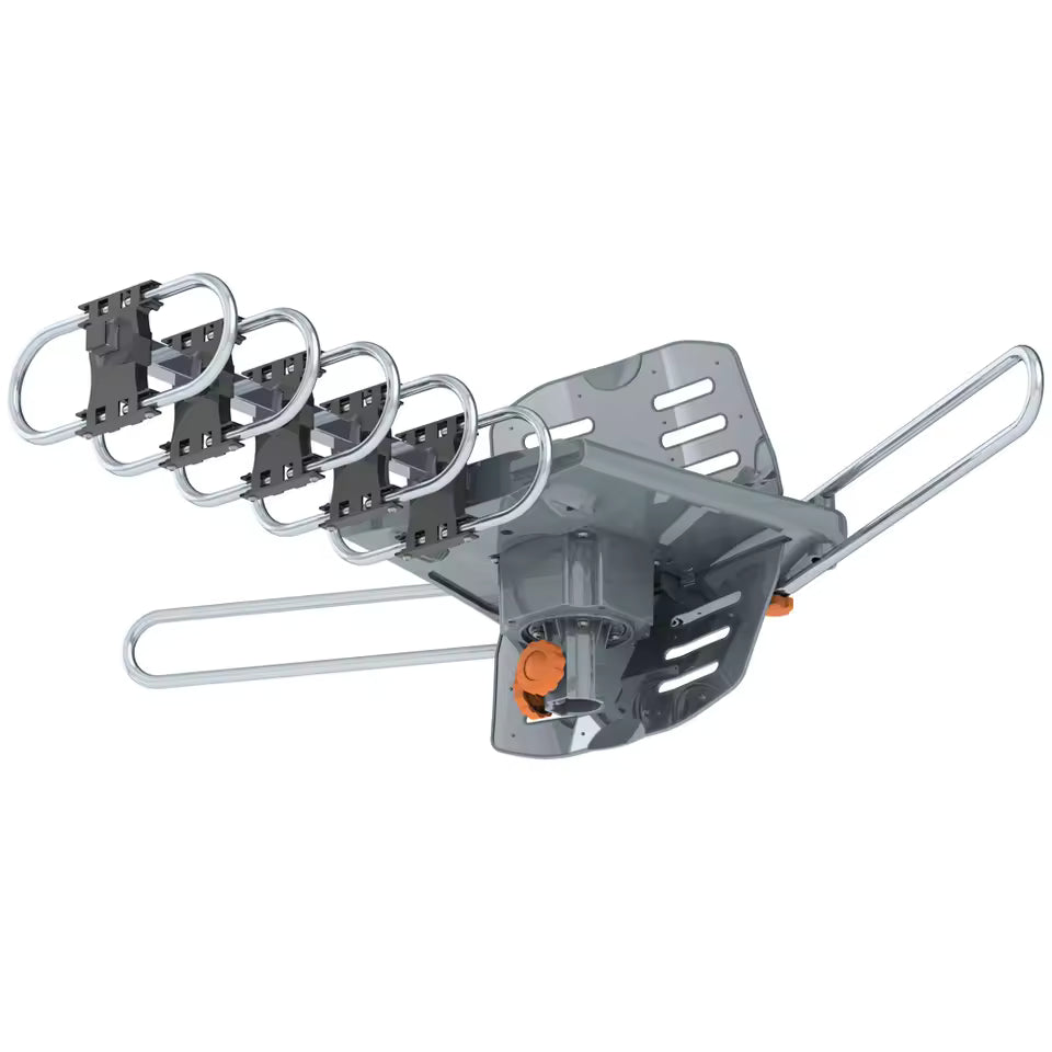 150 Mile Range Amplified Outdoor TV Antenna for Smart TV