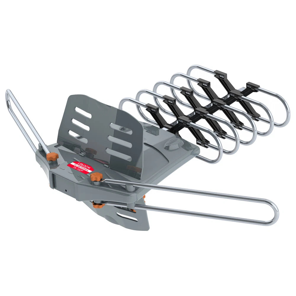 150 Mile Range Amplified Outdoor TV Antenna for Smart TV